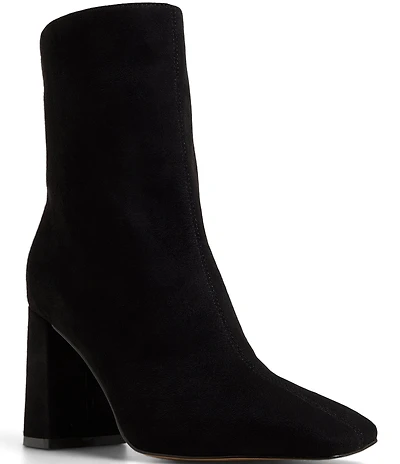 ALDO Vellamo Microfiber Block Heel Dress Booties