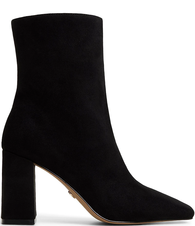 ALDO Vellamo Microfiber Block Heel Dress Booties