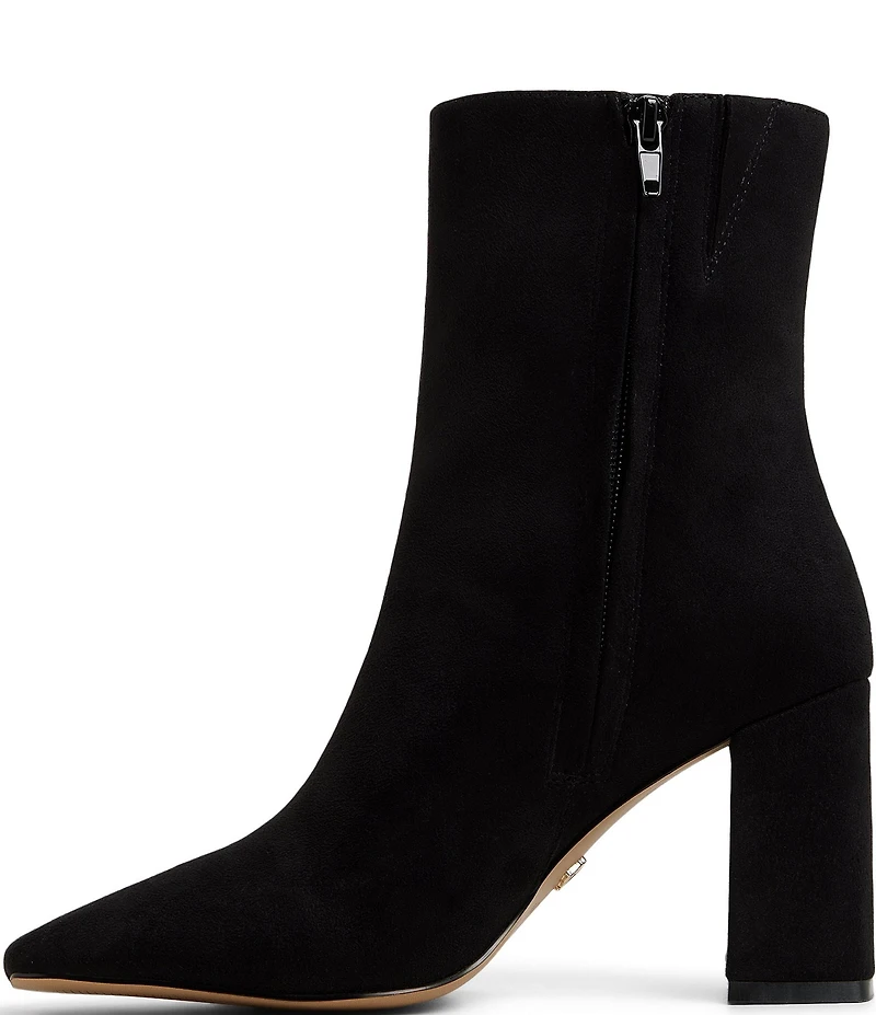 ALDO Vellamo Microfiber Block Heel Dress Booties