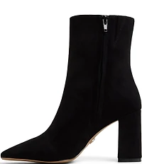 ALDO Vellamo Microfiber Block Heel Dress Booties