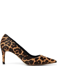 ALDO Verone Leopard Print Calf Hair Pointed Toe Pumps