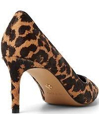 ALDO Verone Leopard Print Calf Hair Pointed Toe Pumps