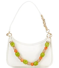 ALDO White Gemm Shoulder Bag