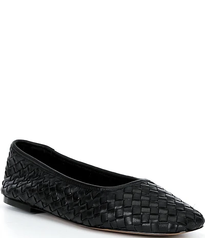 ALDO Women's Adrabrinna Woven Leather Ballet Flats