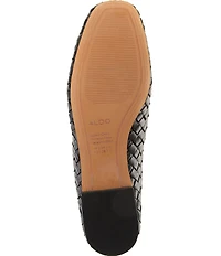 ALDO Women's Adrabrinna Woven Leather Ballet Flats