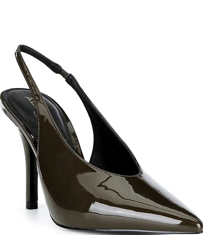 ALDO Women's Arianell Patent High Vamp Slingback Pumps