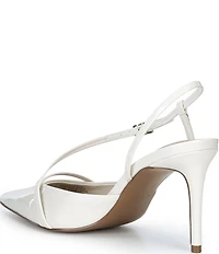 ALDO Women's Ellsie Patent Asymmetrical Slingback Pumps