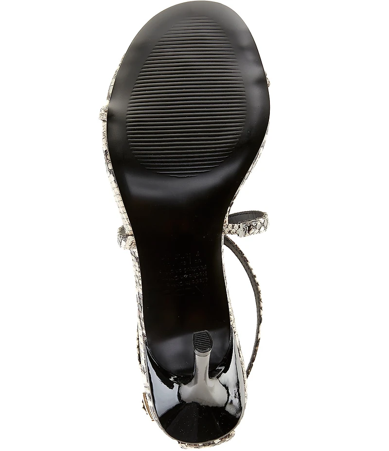 ALDO Women's Novalya Snake Print Dress Sandals