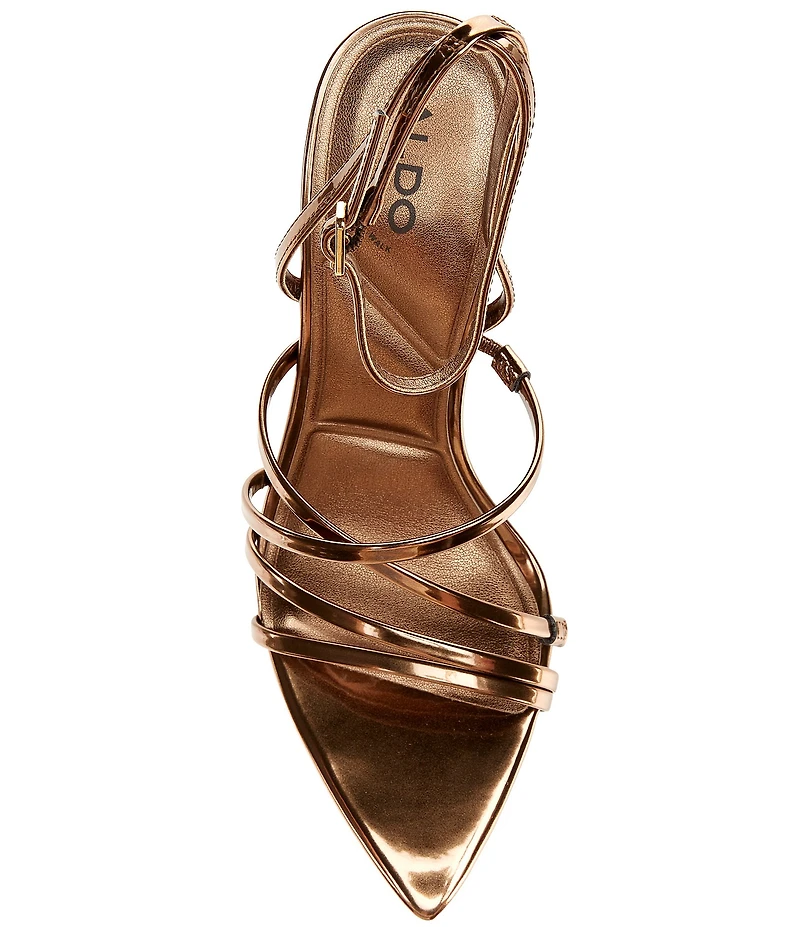 ALDO Women's Solania Mirror Dress Sandals