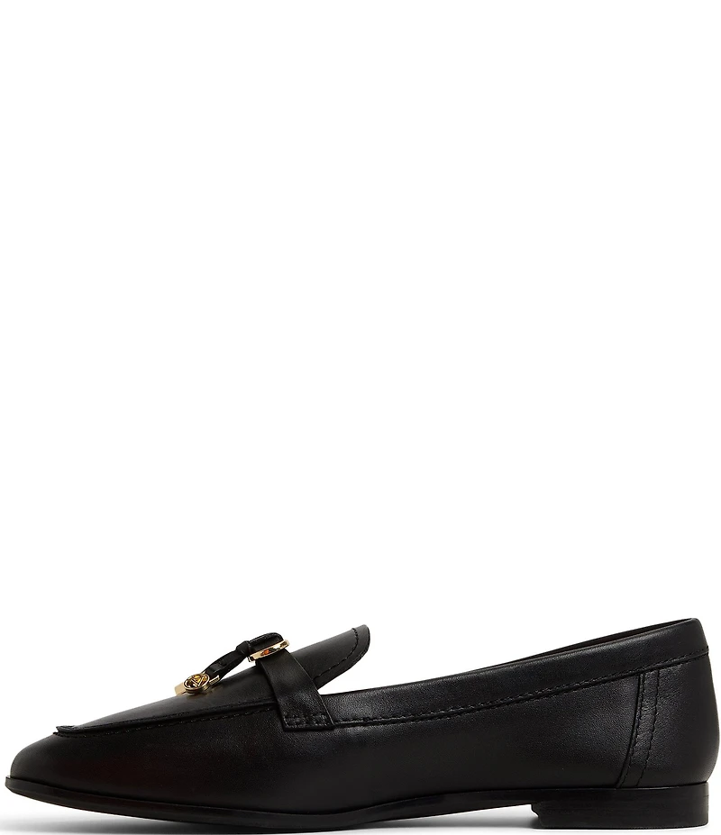 ALDO Ybilide Leather Hardware Tassel Charm Loafers