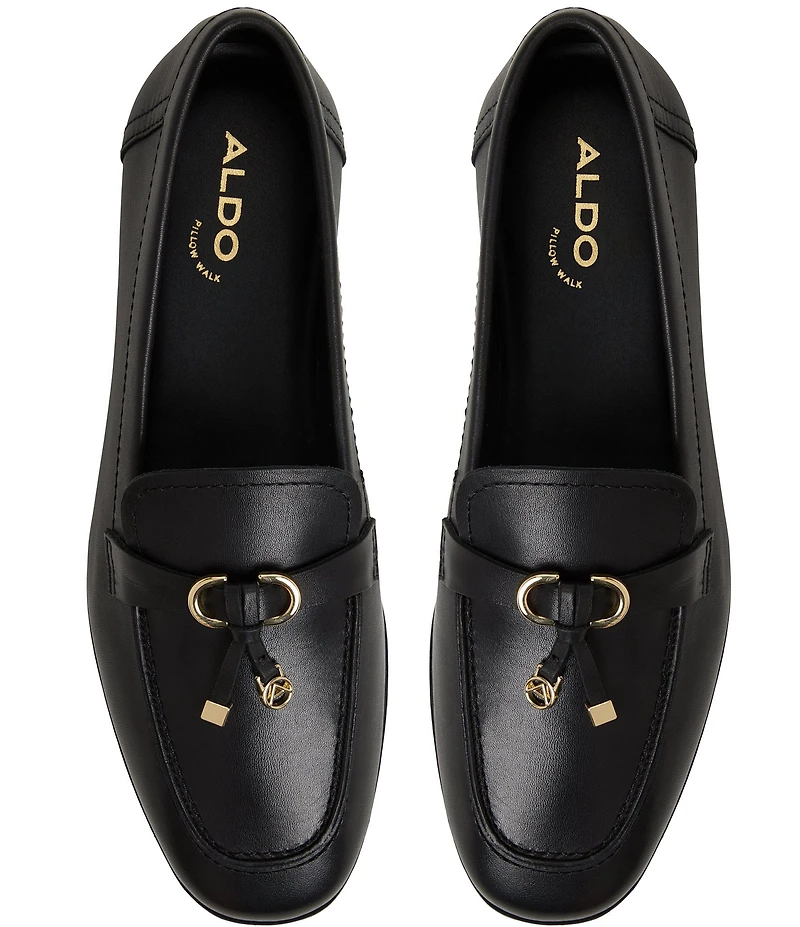 ALDO Ybilide Leather Hardware Tassel Charm Loafers