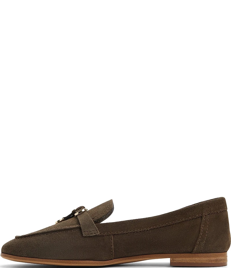 ALDO Ybilide Suede Hardware Tassel Charm Loafers