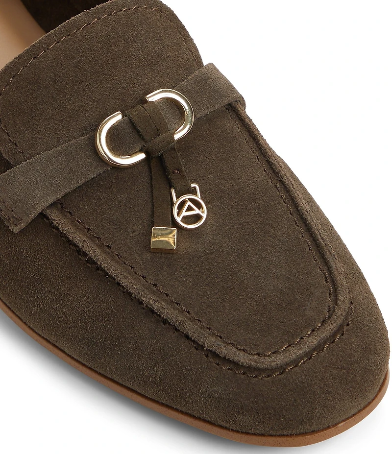 ALDO Ybilide Suede Hardware Tassel Charm Loafers