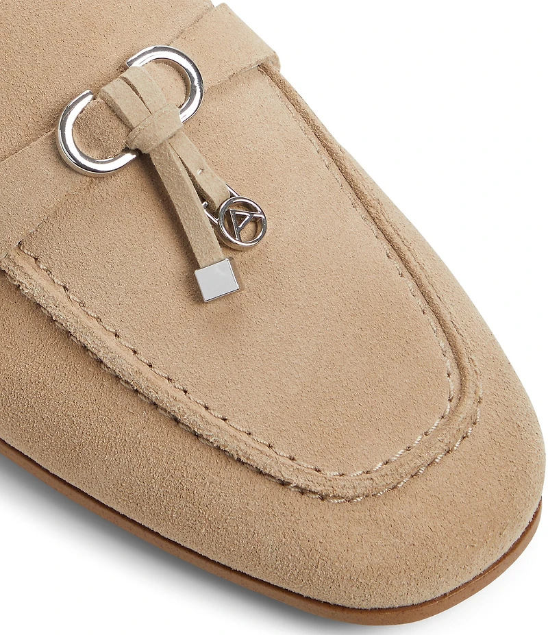 ALDO Ybilide Suede Hardware Tassel Charm Loafers