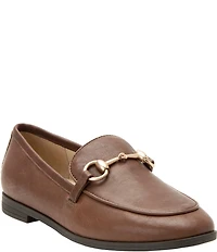 Alegria Aliya Leather Bit Buckle Loafers