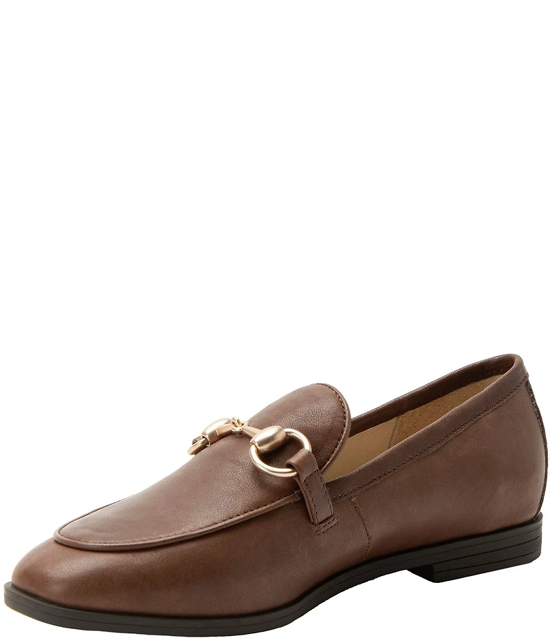Alegria Aliya Leather Bit Buckle Loafers