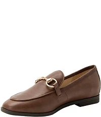 Alegria Aliya Leather Bit Buckle Loafers