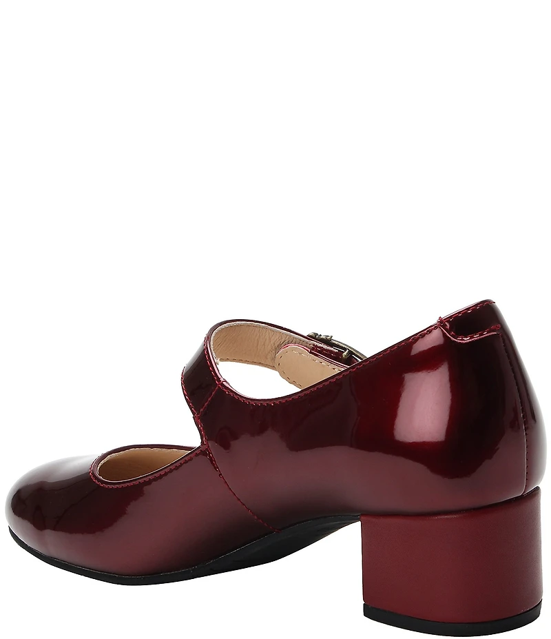 Alegria Ameliah Patent Leather Block Heel Mary Jane Pumps