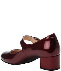 Alegria Ameliah Patent Leather Block Heel Mary Jane Pumps