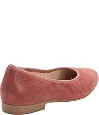 Alegria Arielle Adobe Textured Leather Ballet Flats