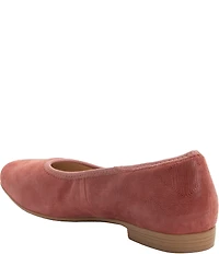 Alegria Arielle Adobe Textured Leather Ballet Flats
