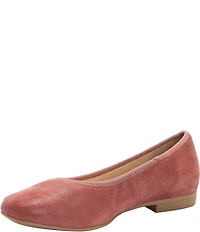 Alegria Arielle Adobe Textured Leather Ballet Flats