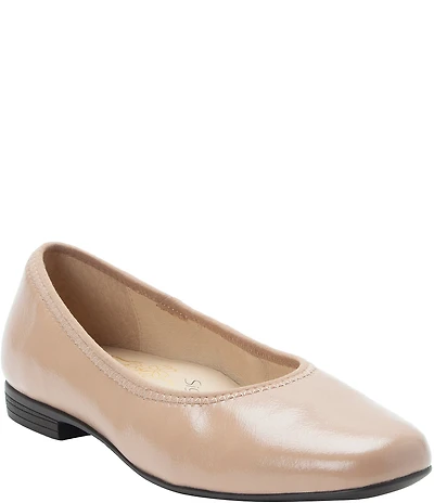 Alegria Arielle Crinkle Patent Leather Ballet Flats