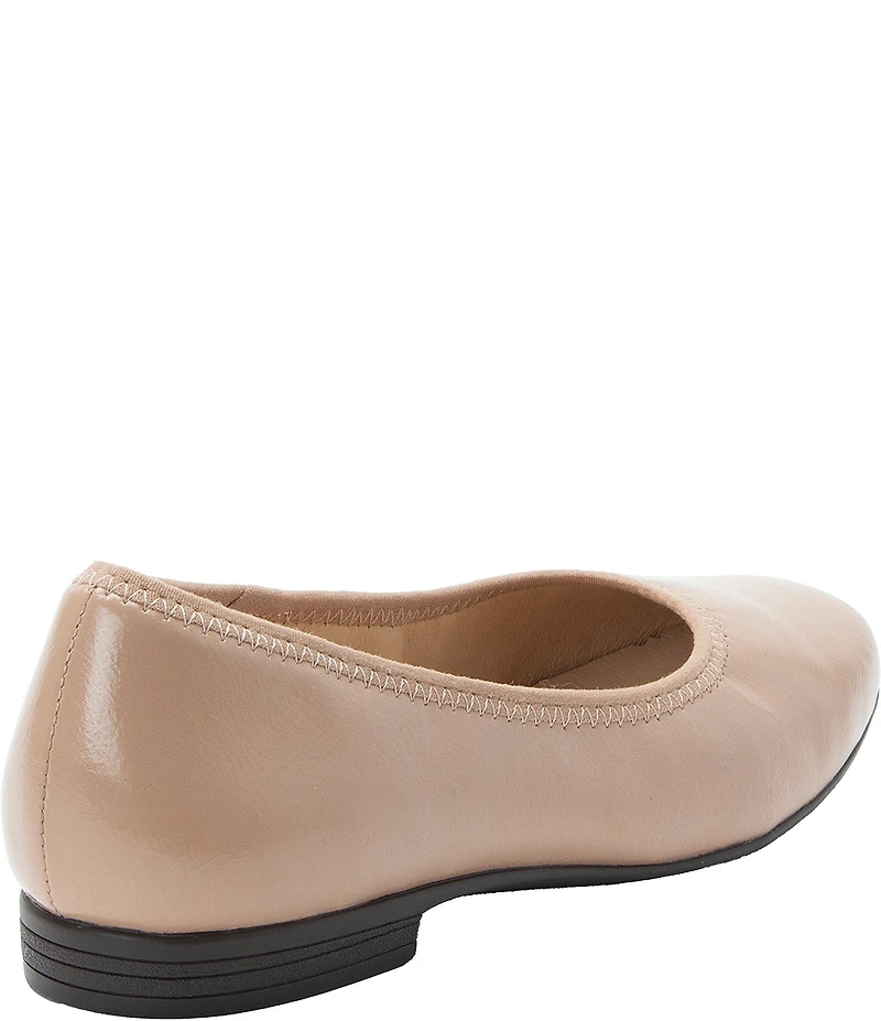 Alegria Arielle Crinkle Patent Leather Ballet Flats