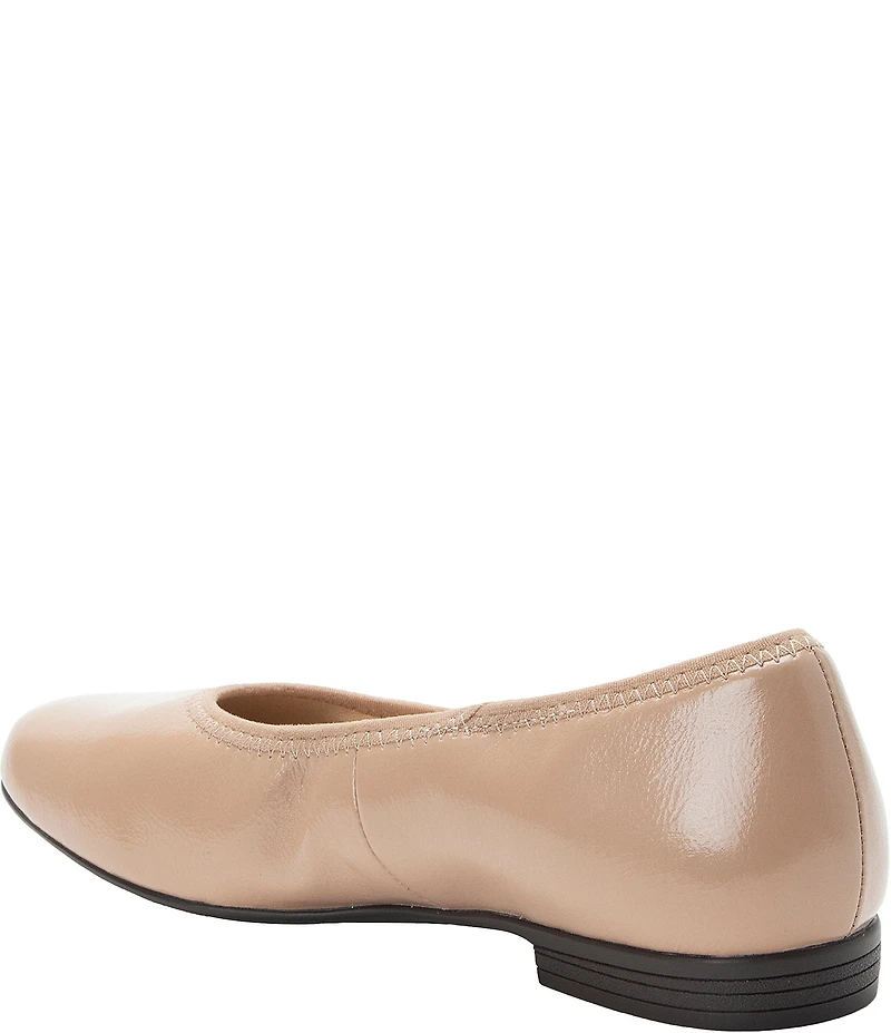 Alegria Arielle Crinkle Patent Leather Ballet Flats