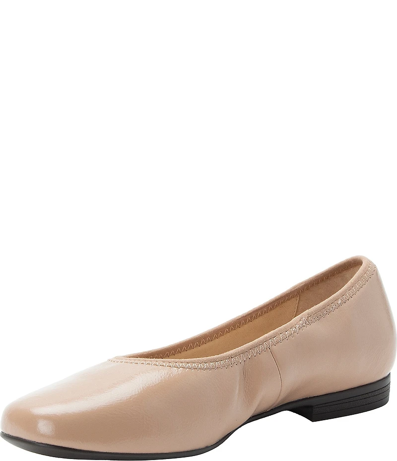 Alegria Arielle Crinkle Patent Leather Ballet Flats