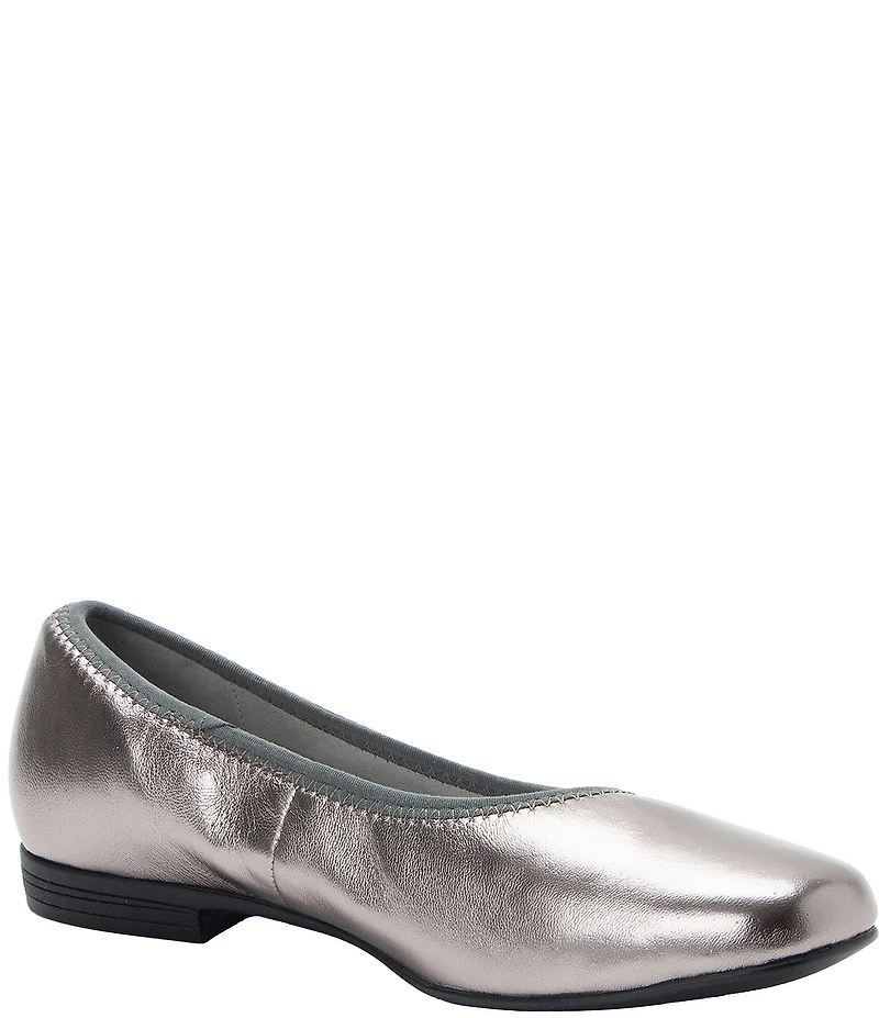 Alegria Arielle Metallic Leather Ballet Flats