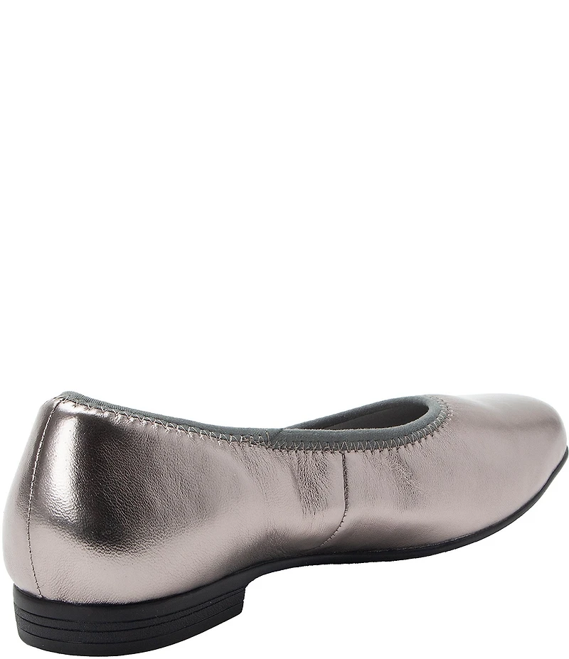 Alegria Arielle Metallic Leather Ballet Flats