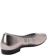 Alegria Arielle Metallic Leather Ballet Flats