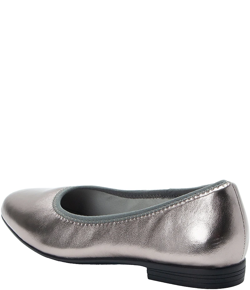 Alegria Arielle Metallic Leather Ballet Flats