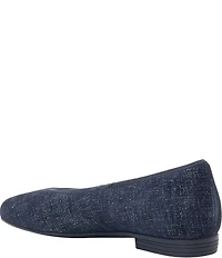 Alegria Arielle Tailored Textured Print Leather Ballet Flats