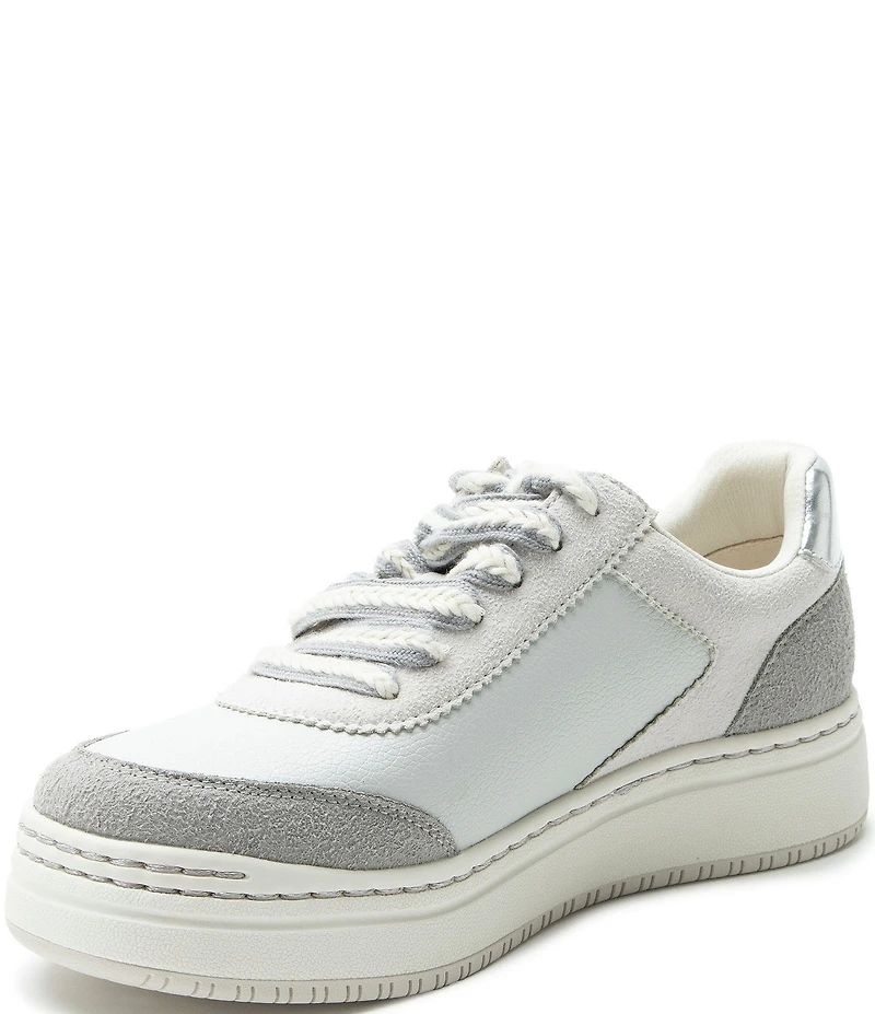 Alegria Averie Suede Zip Platform Sneakers