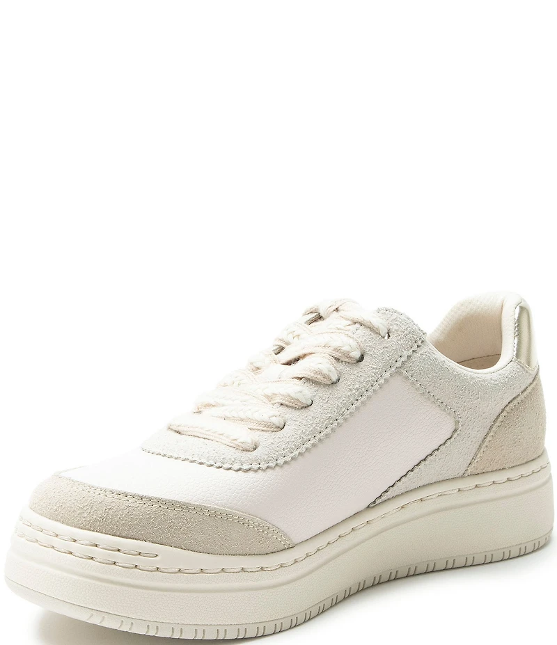 Alegria Averie Suede Zip Platform Sneakers