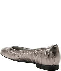 Alegria Beka Pleated Leather Ballet Flats