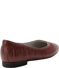 Alegria Beka Pleated Leather Ballet Flats