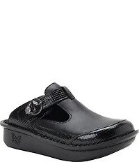 Alegria Classic Danish Cookie Leather Clogs