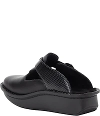 Alegria Classic Danish Cookie Leather Clogs