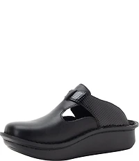 Alegria Classic Danish Cookie Leather Clogs