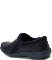 Alegria Duette Swirl Embossed Slip On Clogs