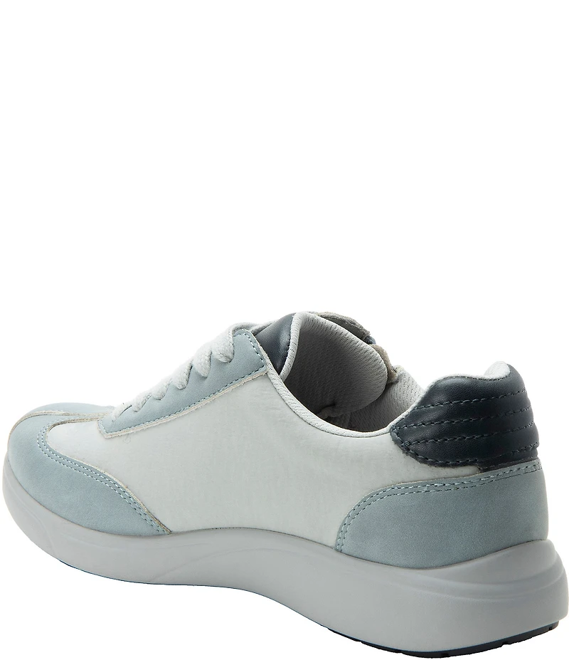 Alegria Eazeer Nylon Lace Up Zip Sneakers