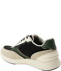 Alegria Embyr Mesh and Suede Walking Sneakers
