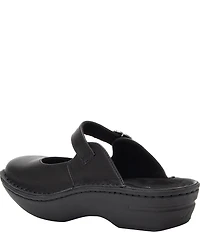 Alegria Fabel Leather Mary Jane Mule Clogs