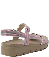 Alegria Henna 3 Strap Platform Sandals