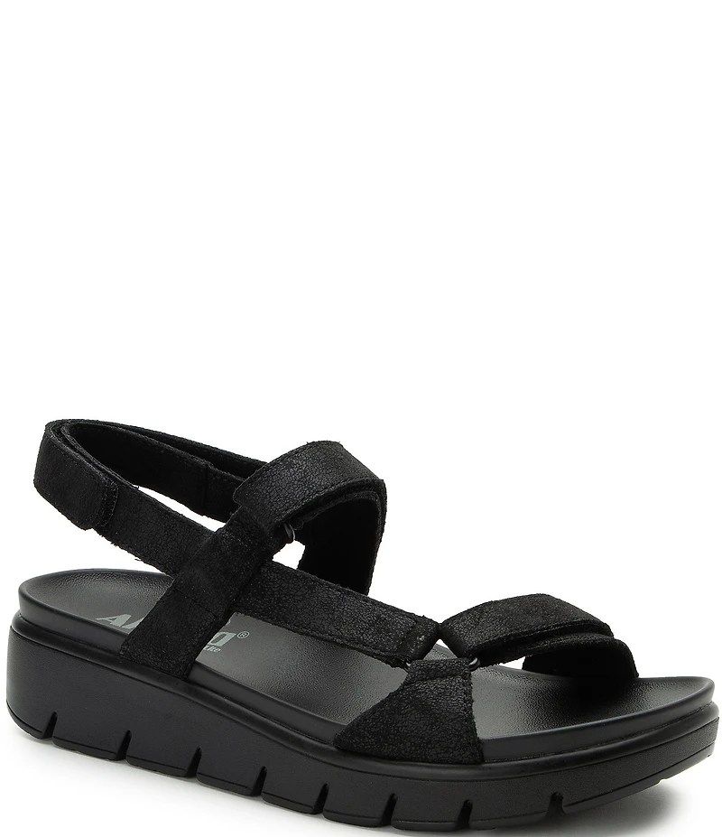 Alegria Henna 3 Strap Platform Sandals