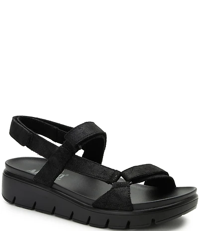 Alegria Henna 3 Strap Platform Sandals