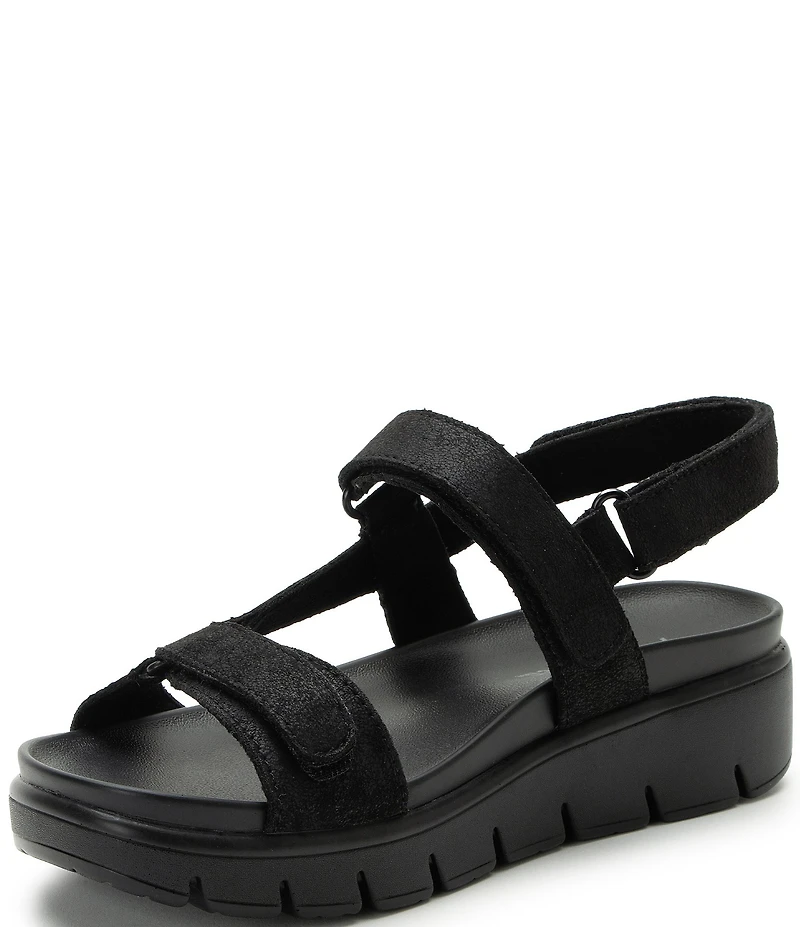 Alegria Henna 3 Strap Platform Sandals